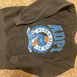 Alpha Delta Pi Black Sweatshirt